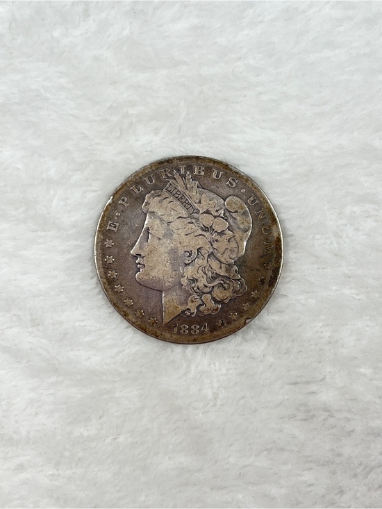 Other - 1884-S Morgan Silver Dollar $1 90% Silver San Francisco Mint Ungraded